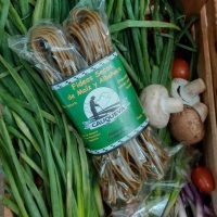 Fideos de Maiz Capia y Albahaca 300gr - Cauqueva