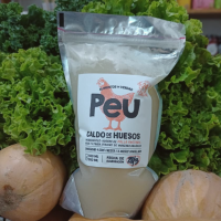 Caldo de Huesos de Pollo Pastoril 900ml - Peu Alimentos