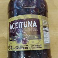 Aceitunas Negras en Salmuera 500gr - Cuchiyaco