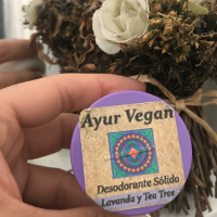 Desodorante Natural de Lavanda y Tea Tree - Ayur Vegan