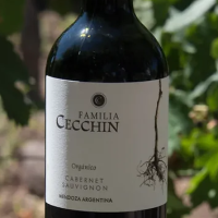 Vino Cabernet 750cc - Familia Cecchin