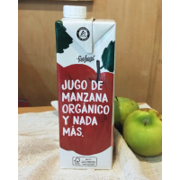 Jugo de Manzana Roja Orgánica 1 Litro - Pura Frutta