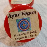 Desodorante Natural de Neroli y Bergamota 40gr - Ayur Vegan