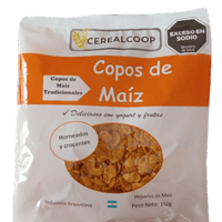 Copos De Maiz Natural 150gr - Cerealcoop